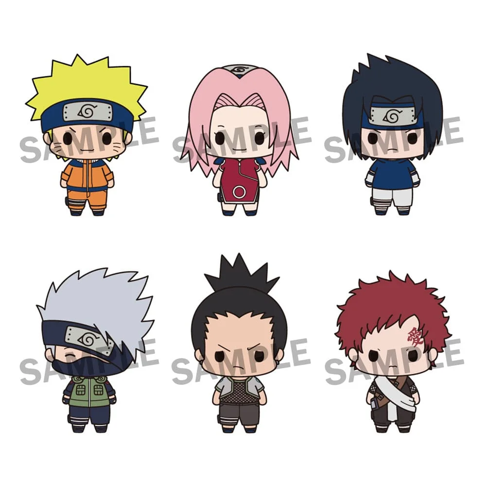 Naruto Chokorin Mascot Series Trading Figure 5 cm Blind Box - 1 Unidade Aleatória